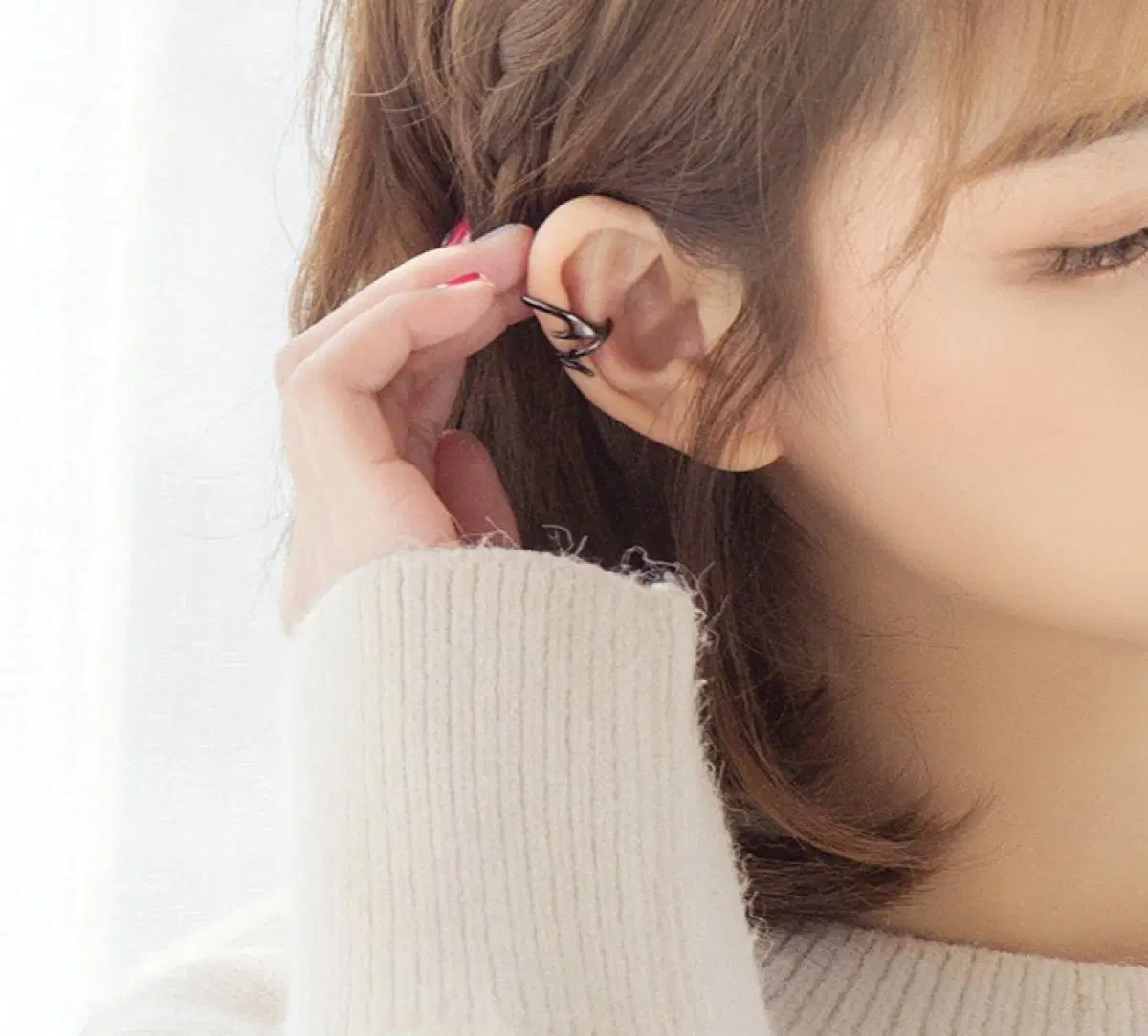 블랙 디어 흑사슴 이어커프 개봉 양도