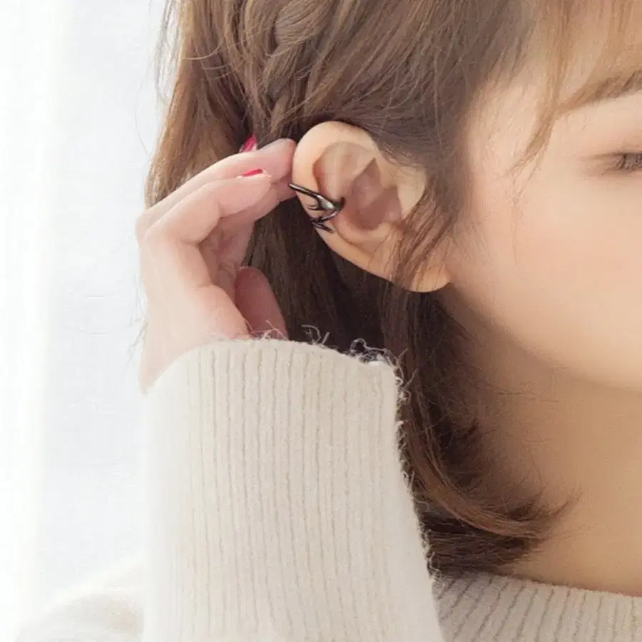 블랙 디어 흑사슴 이어커프 개봉 양도