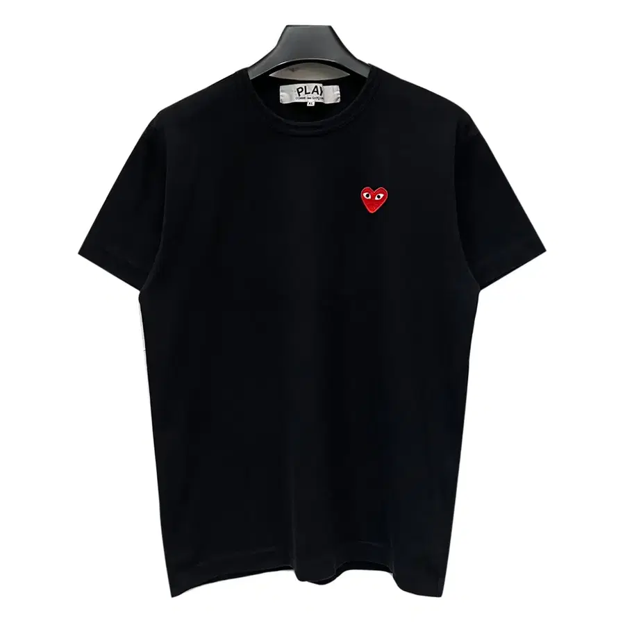 꼼데가르송 레드와펜 AZ T108 블랙 반팔티 XL