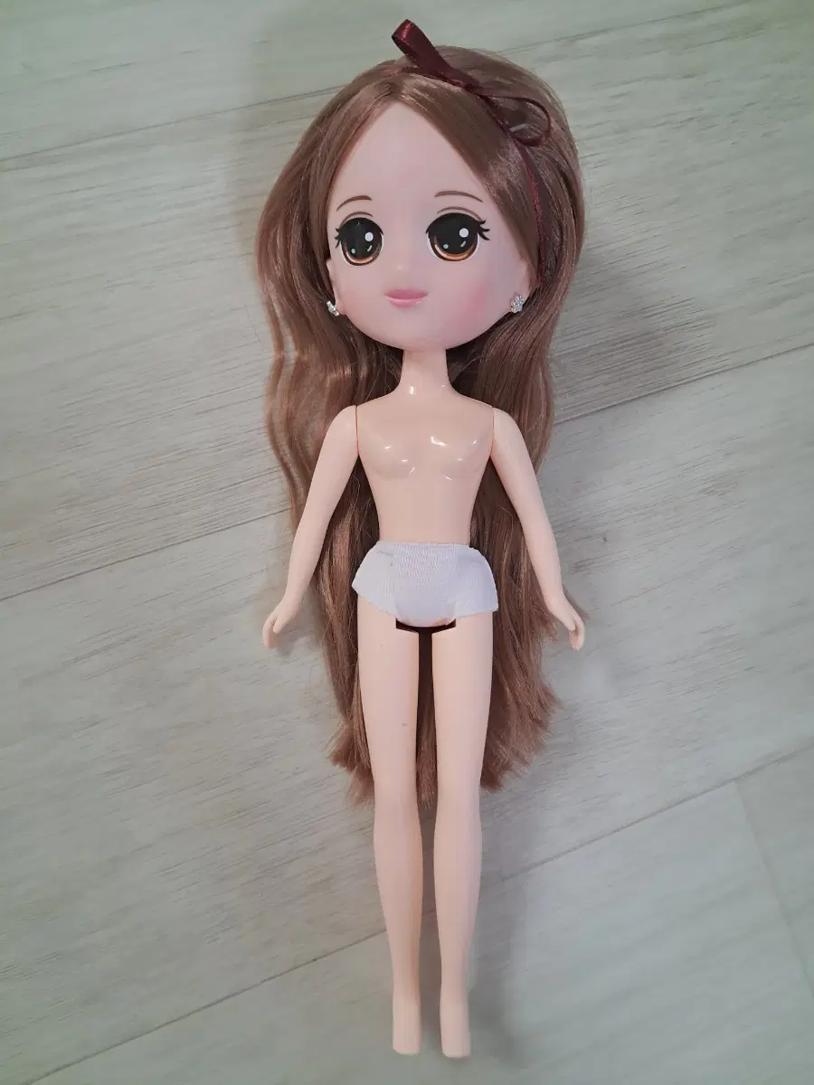 원앤원 체리 갈색 머리 체리 인형 누드