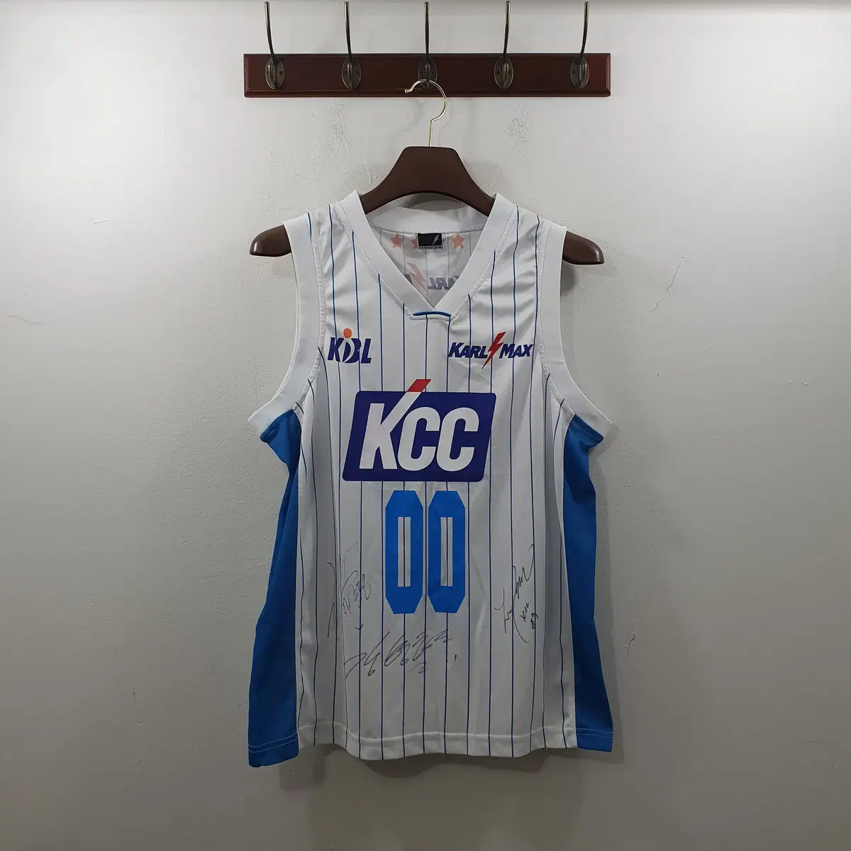 90 KCC 남성 농구 이지스 서포터즈 민소매 나시 선수싸인 유니폼