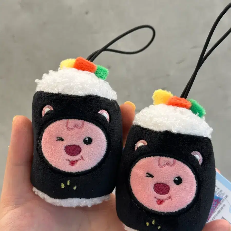 잔망루피 김밥 고리
