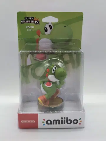 닌텐도 amiibo 슈퍼 스매시브라더스 요시/스매브라판(바닥면 한글 표기)