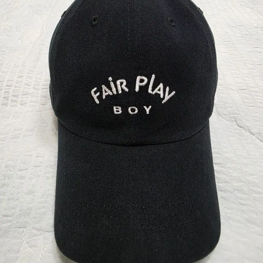 테니스보이클럽 검정색 모자 볼캡 Tennis boy club