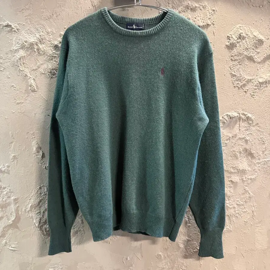 M 랄프로렌RALPH LAUREN 울 니트 세이지그린