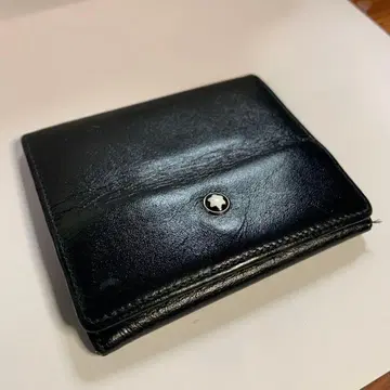 MONTBLANC 몽블랑 코인 케이스 동전 지갑 블랙