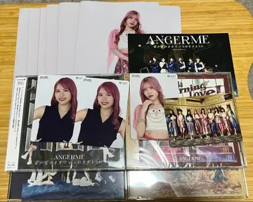 안쥬르므 37th 싱글 CD 타메나가 시온 클리어 파일 6장 세트