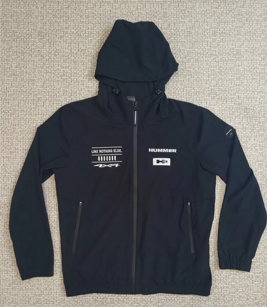 험머 블랙 바람막이 XL
