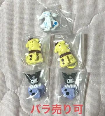 산리오 캐릭터즈 키링 행거 5개 세트