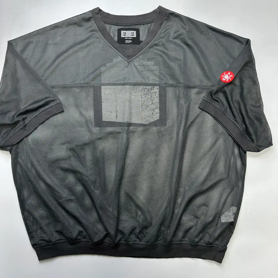 CAVEMPT Mesh V Neck Top 카브엠트 메쉬 티셔츠
