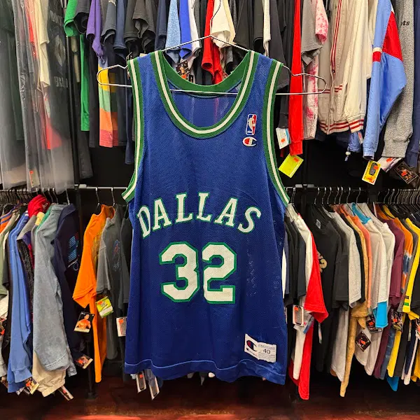 1993년 빈티지 NBA Dallas Mavericks Jamal Mashburn 농구 져지