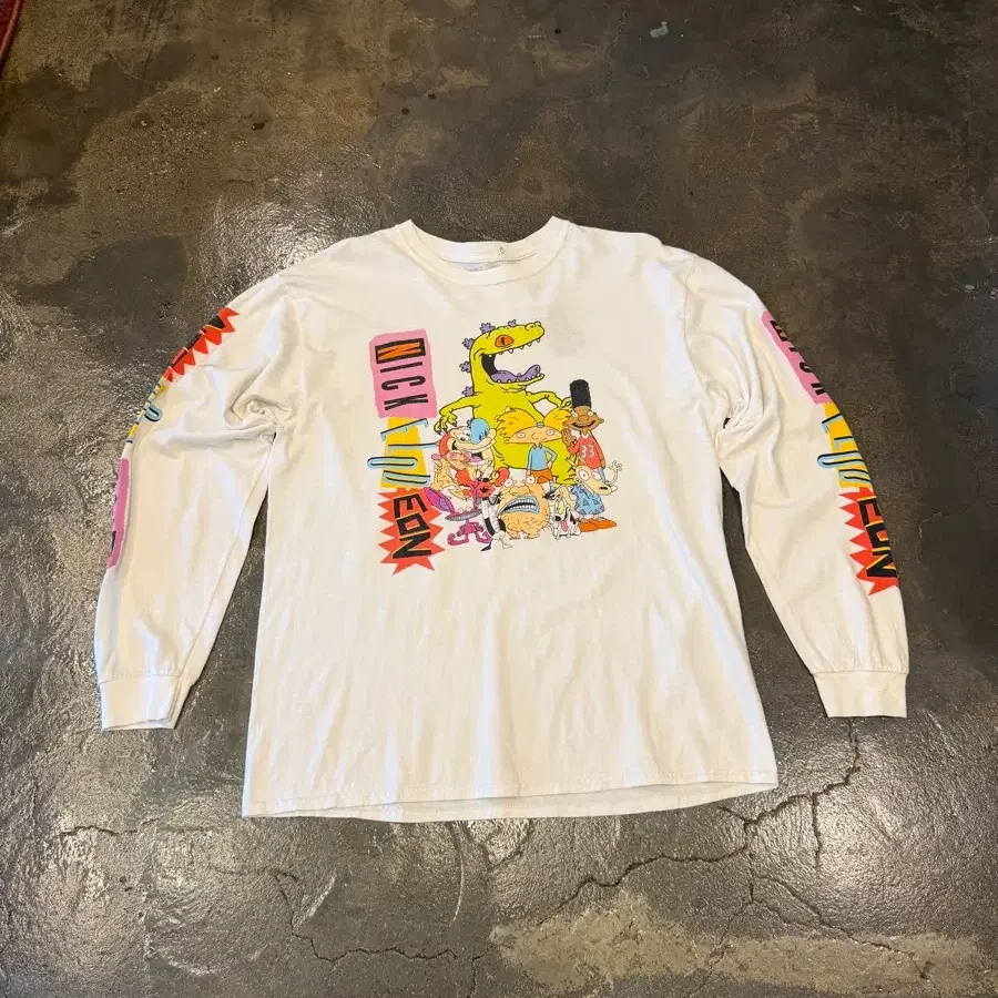 Nickelodeon 니켈로디언 프린팅 롱슬리브 L/S L