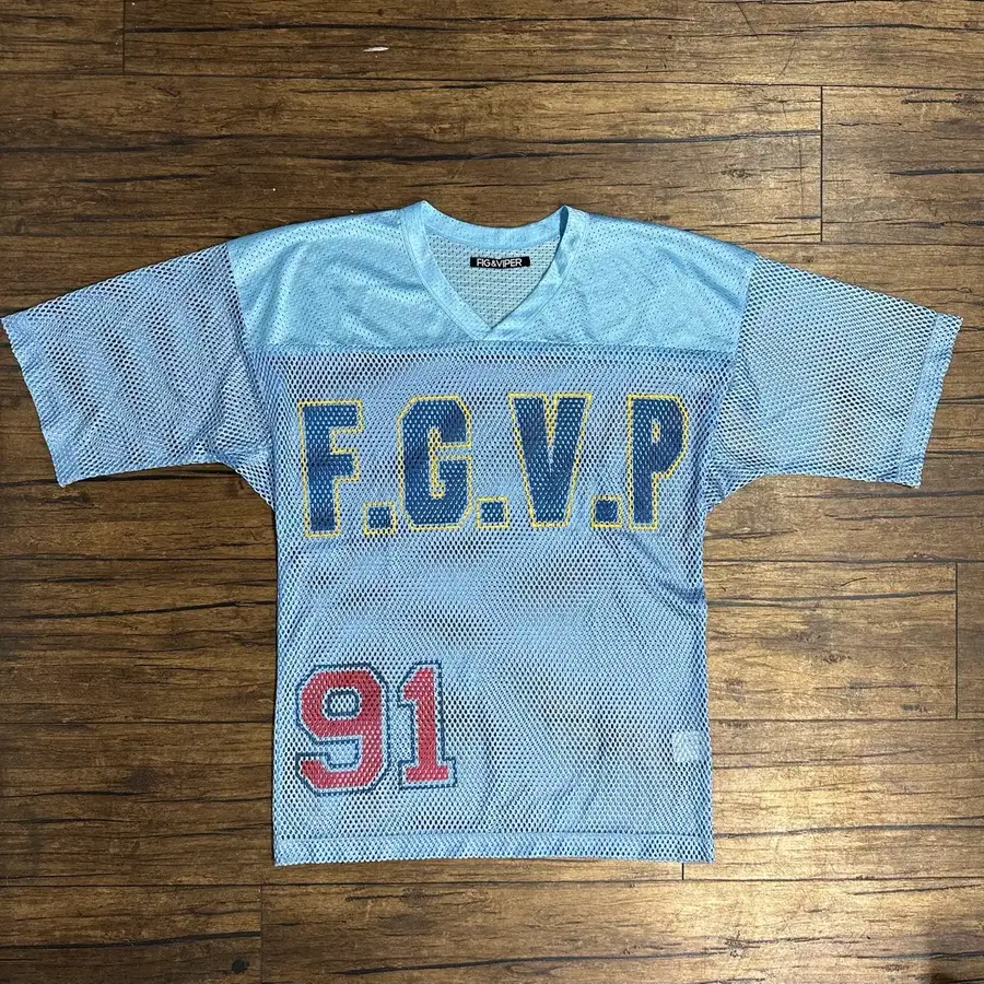 FIG&VIPER F.G.V.P 피그앤바이퍼 일본브랜드 메쉬 풋볼 저지 반팔티 XL