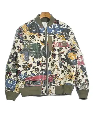 sacai 밀리터리 블루종 남성용