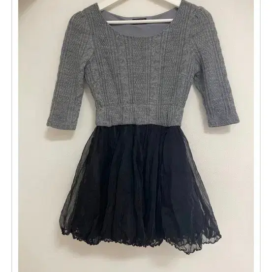 일본 빈티지 발레코어 샤 원피스