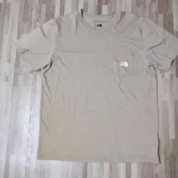 THE NORTH FACE 포켓 T셔츠 베이지 L