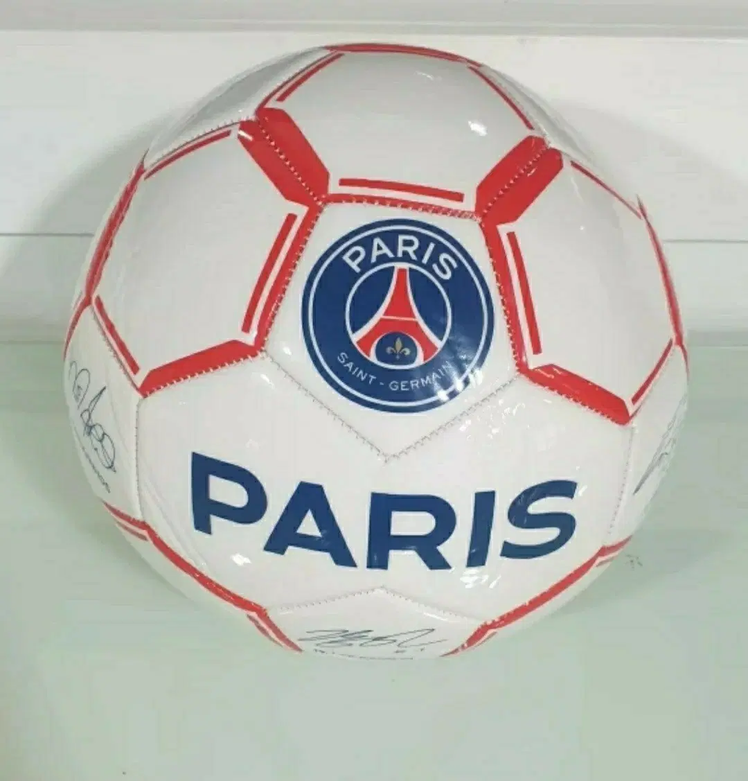 PSG 축구공 5호 새상품, 이강인 및 동료선수 사인 인쇄볼
