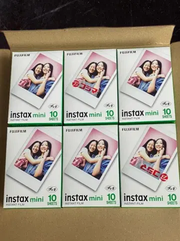FUJIFILM instax mini 10매입 6상자 세트