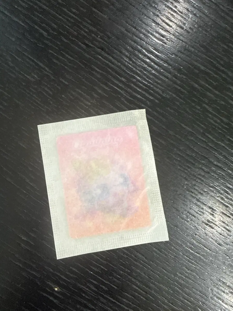 티니핑 렌티큘러 홀로그램 카드. 띠부씰. 미개봉
