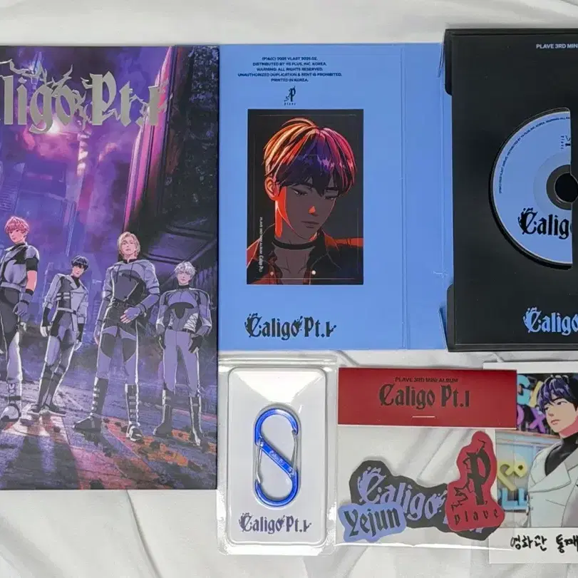 플레이브 Caligo Pt.1 앨범 CD 구성품 세트