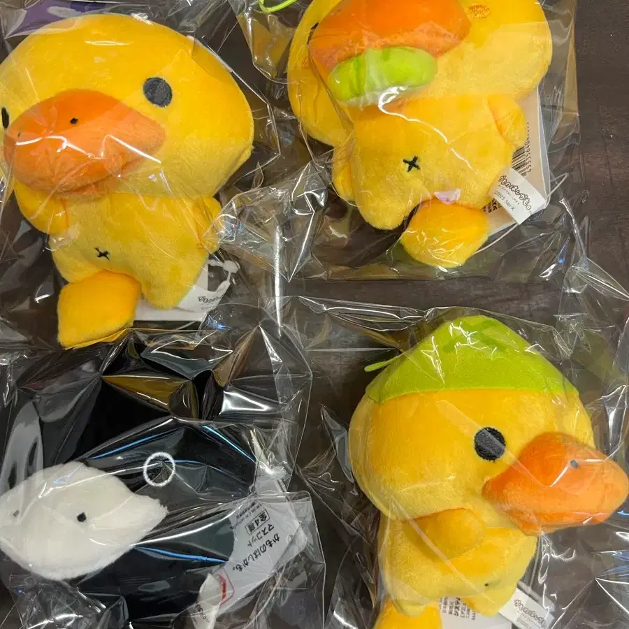 카모노하시카모 산엑스 고무줄 키링 인형 리락쿠마 마메고마