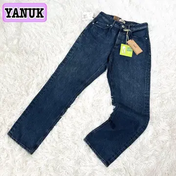 새상품 YANUK 야누크 아네트 Annette 27 하이웨스트 데님