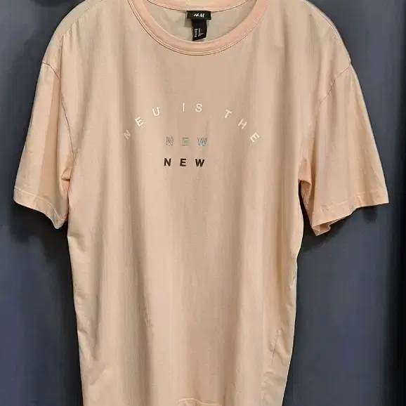 H&M 레터링 오버핏 티셔츠
