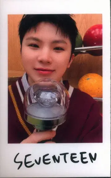 SEVENTEEN 2025 HOLIDAY WOOZI INSTANT PHOTO STICKER CARD
