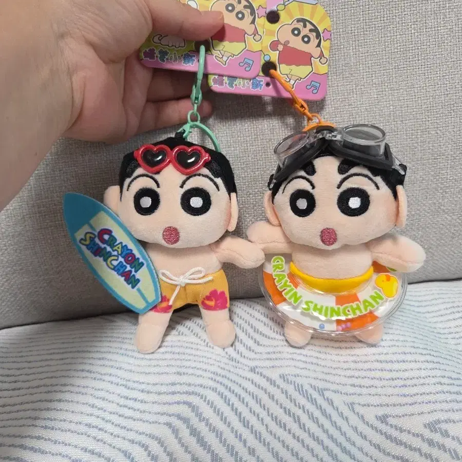 짱구는 못말려 비치 키링