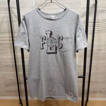 FELCO FLC 프린트 포켓 T셔츠 그레이 [ size L ]