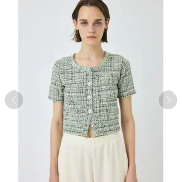 MOUSSY moussy 마우지 TWEED LIKE 트위드 상의