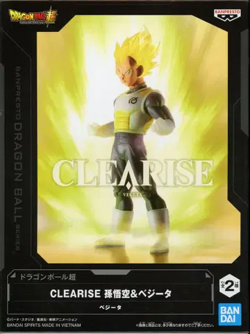 BANDAI SPIRITS CLEARISE 손오공&베지터 초사이어인 베지터