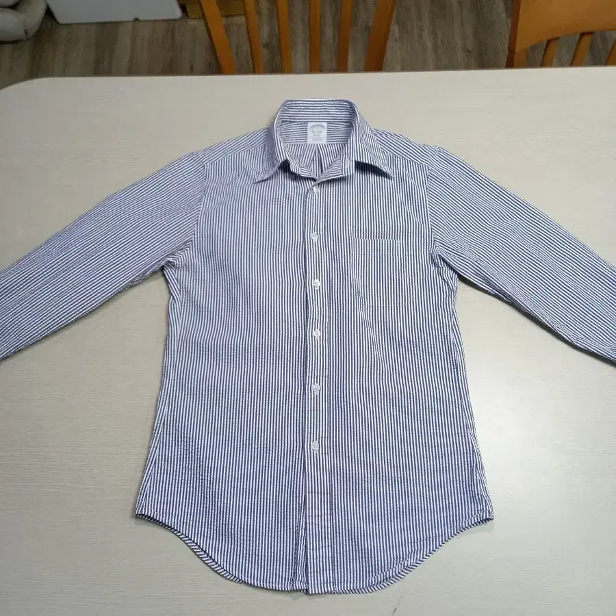 M95 BrooksBrothers 면 긴팔셔츠 네이비 M-29