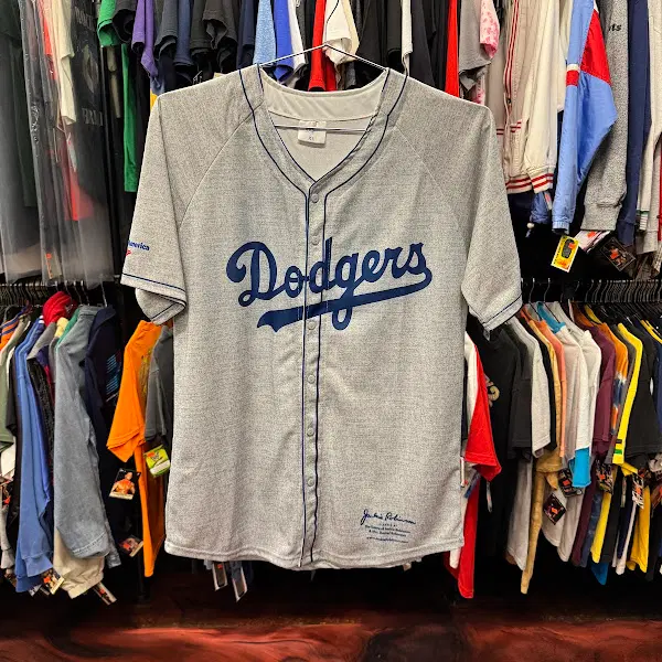 2015년 빈티지 Dodgers Jackie Robinson 야구 져지