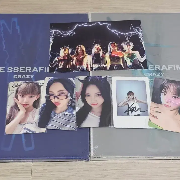 르세라핌 crazy 크레이지 미개봉 앨범2+포카
