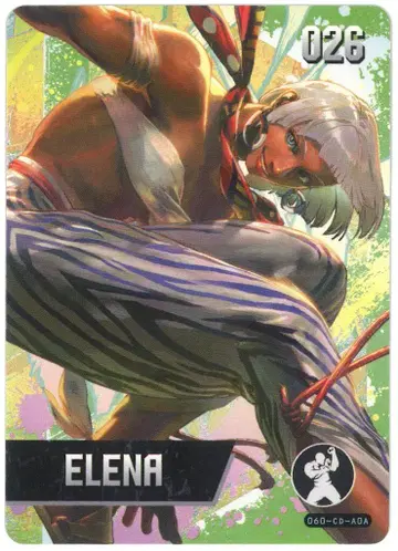 닌텐도 Amiibo 카드 ELENA 026