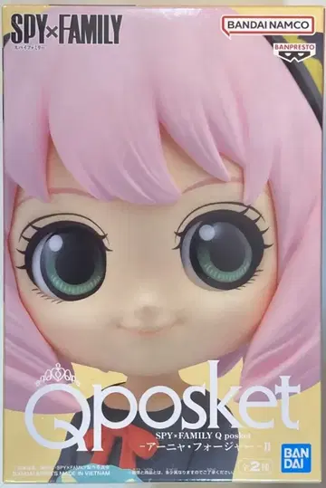 BANDAI SPIRITS Q posket SPY x FAMILY [ 아냐 포저 II[B]/ANYA FORGER[B] ]