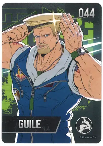 닌텐도 Amiibo 카드 GUILE 044