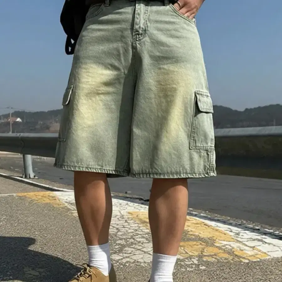청버뮤다,베이지 코튼 팬츠 급처(따로 가능)