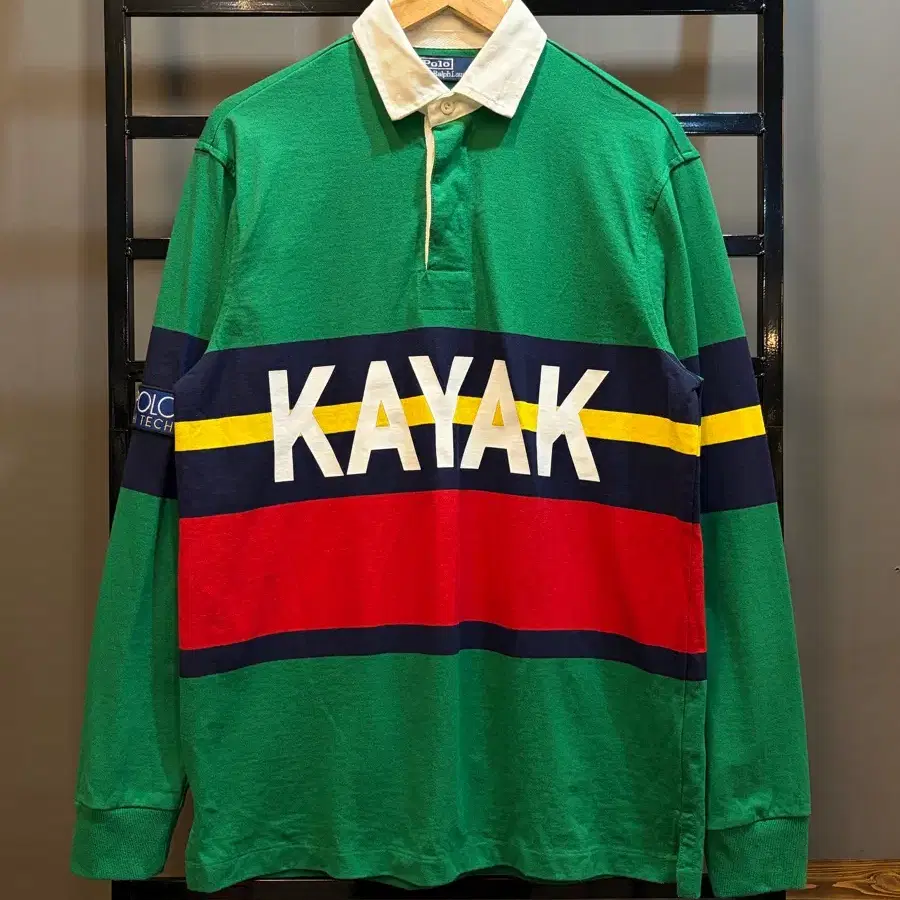 [M] 폴로 랄프로렌 럭비셔츠 카약 컬러블록 Polo Ralph Lauren Rugby Shirt Kayak 12.9
