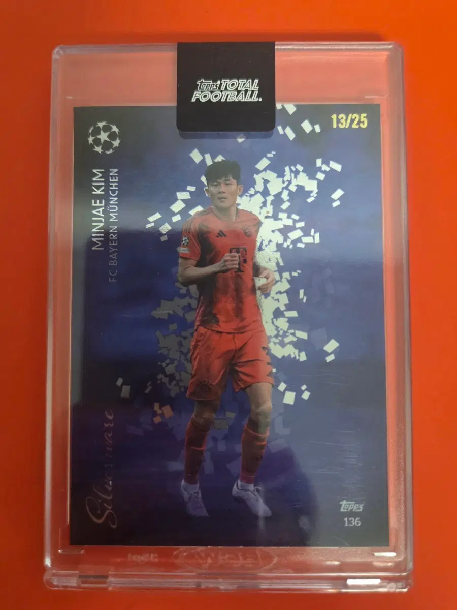 Topps total football 실버웨어 김민재 25한정