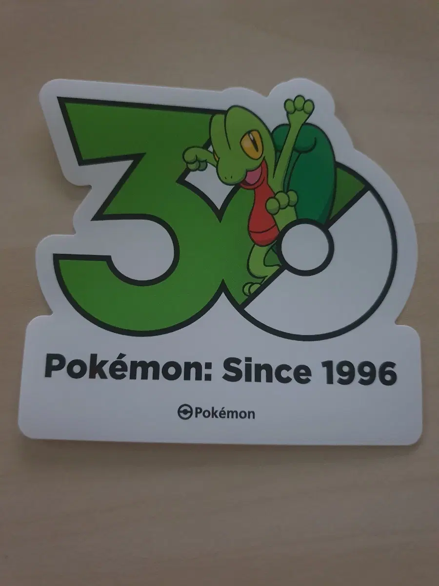 포켓몬 30주년 로고 스티커 나무지기