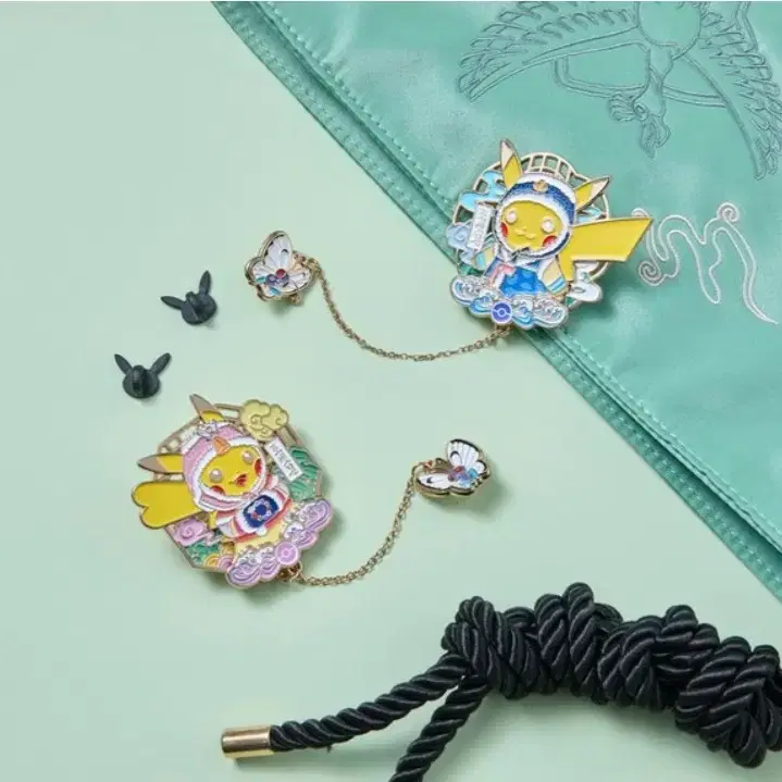 (미개봉) 포켓몬 전통에디션 체인 한복 피카츄 세트