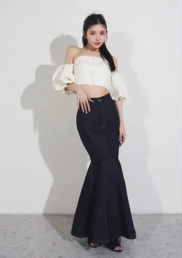 Darich 프린세스 머메이드 데님 스커트