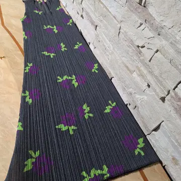 미사용 PLEASE PLEATS 롱 원피스