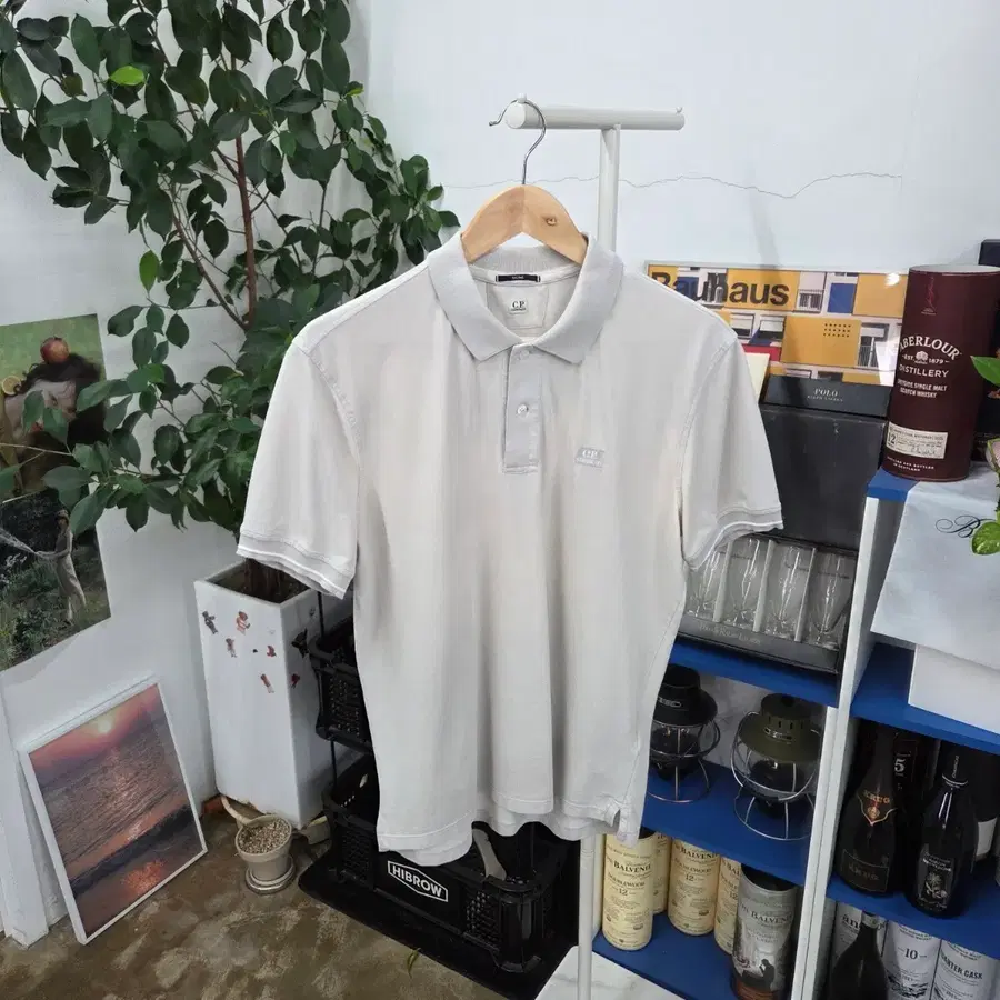 Cp컴퍼니 피케 칼라 반팔 티셔츠 M