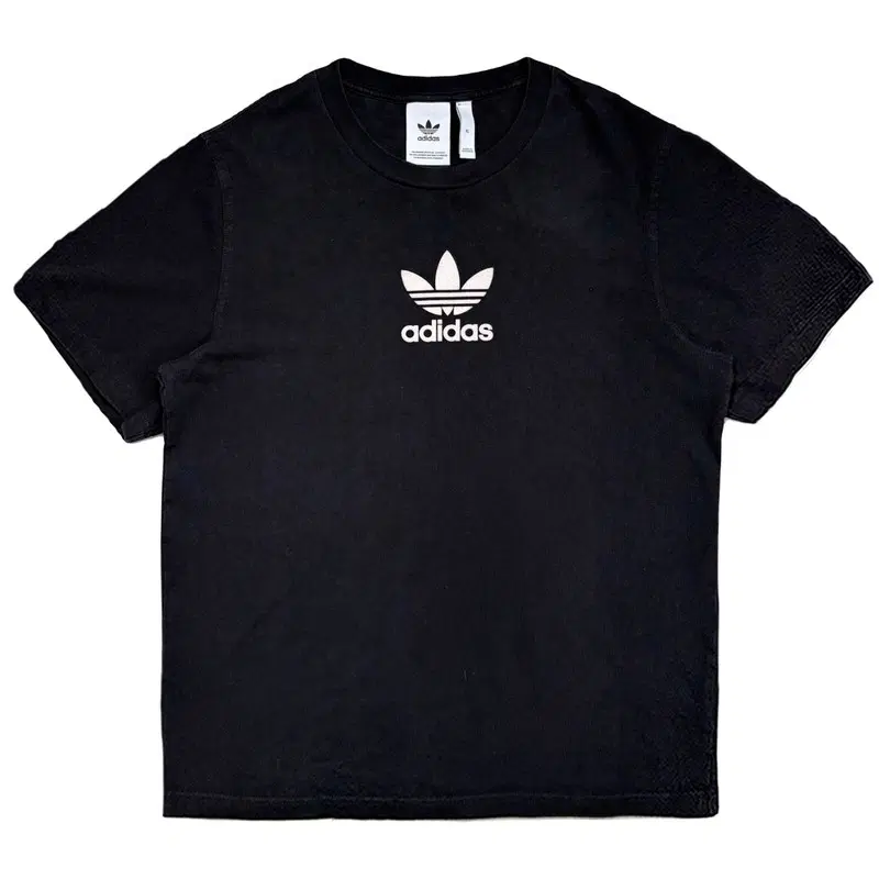 ADIDAS 파이어버드 로고티 블랙 XL