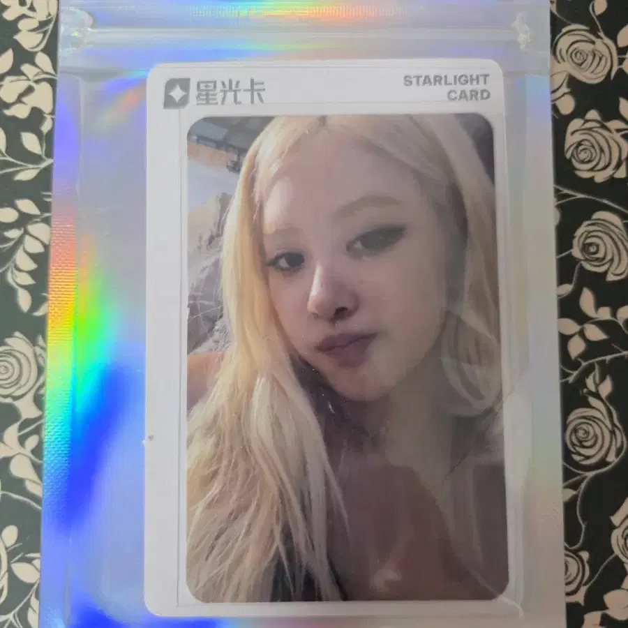 블랙핑크 블핑 포토카드 포카 중국 QQ뮤직 특전 랜덤 3성 로제 데드라인