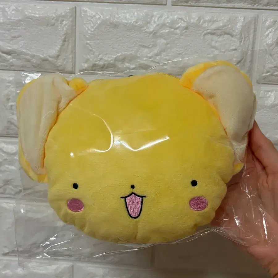 [미개봉] 카드캡터체리 케로 봉제 패스 파우치