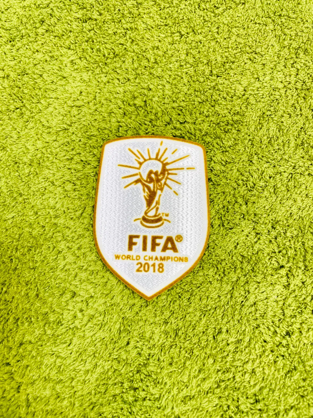 2018 FIFA 러시아 월드컵 프랑스 챔피언 패치 우승 화이트